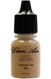 Glam Air Airbrush Water-based Foundation in Set of Three (3) Assorted Medium Matte Shades M7-M8-M9 0.25oz