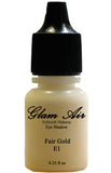 Glam Air Airbrush Fair Gold Eye Shadow Water-based Makeup E1