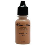 Glam Air Airbrush Water-based Foundation in Set of Three (3) Assorted Medium Matte Shades M7-M8-M9 0.25oz