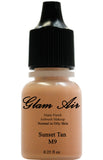 Sunset Tan  Water Based Airbrush Matte foundation 0.25oz Bottle M9