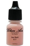 Glam Air Airbrush Sea Shell  Eye adow Sparkles Water-based Makeup E17