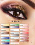 Set of Three (3) Shades of Glam Air Airbrush Eye Shadow Makeup E15 Clear Shimmer, E30 Exotic Blue Shimmer and E34 Warm Dusty Rose Water-based Formula Last All Day (For All Skin Types) 0.25oz Bottles