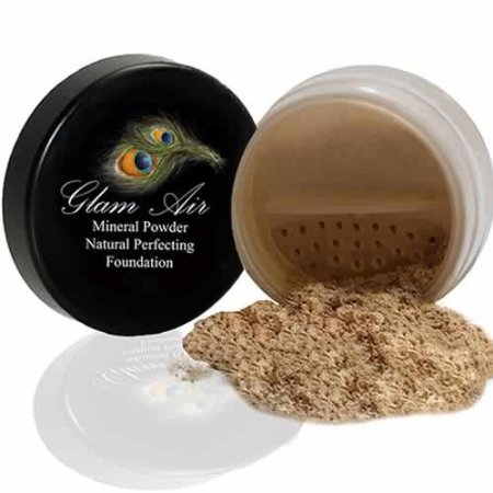 Glam Air Mineral Foundation, Natural Perfection Powder Foundation Compare with Bare Minerals and MAC Mineralize (Fair)